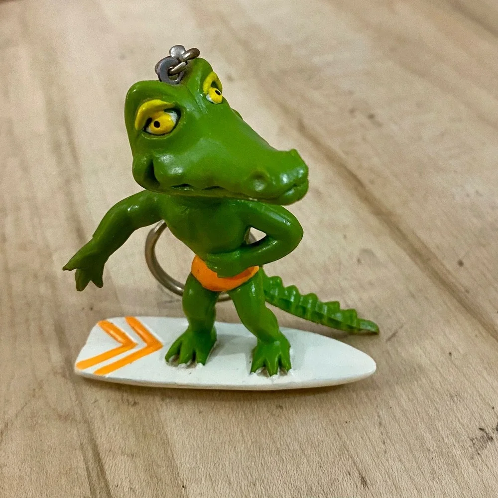 Vintage 1982 Florida Gators Surfer Roberta Hyman PVC Keychain Figure NCAA